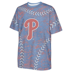 MLB Philadelphia Phillies Youth Slide Score Bold T-Shirt