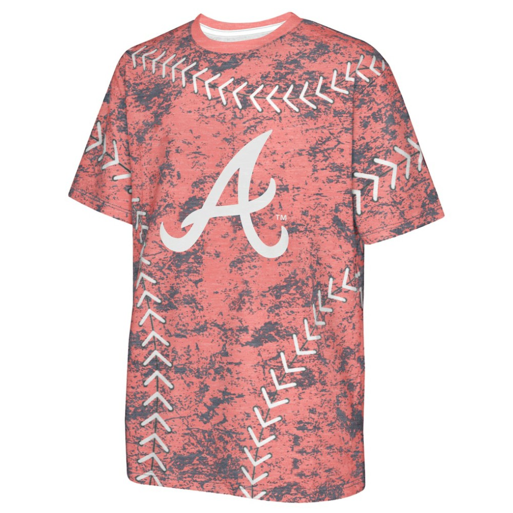 MLB Atlanta Braves Youth Slide Score Bold T-Shirt
