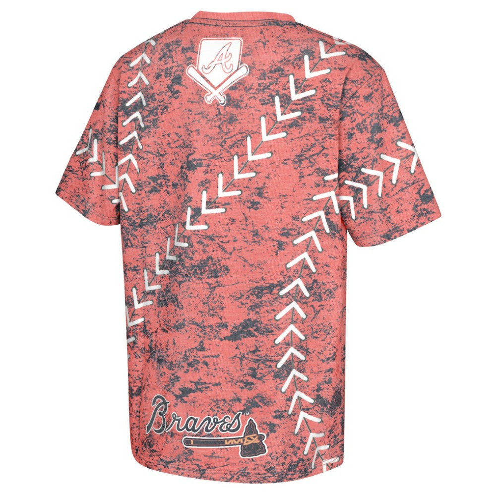 MLB Atlanta Braves Youth Slide Score Bold T-Shirt
