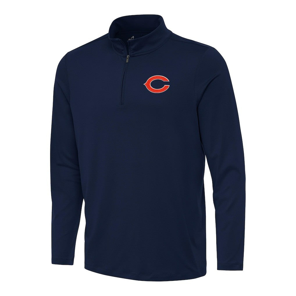 Antigua Reprocess Quarter-Zip Top - Chicago Bears