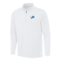 Antigua Reprocess Quarter-Zip Top - Detroit Lions