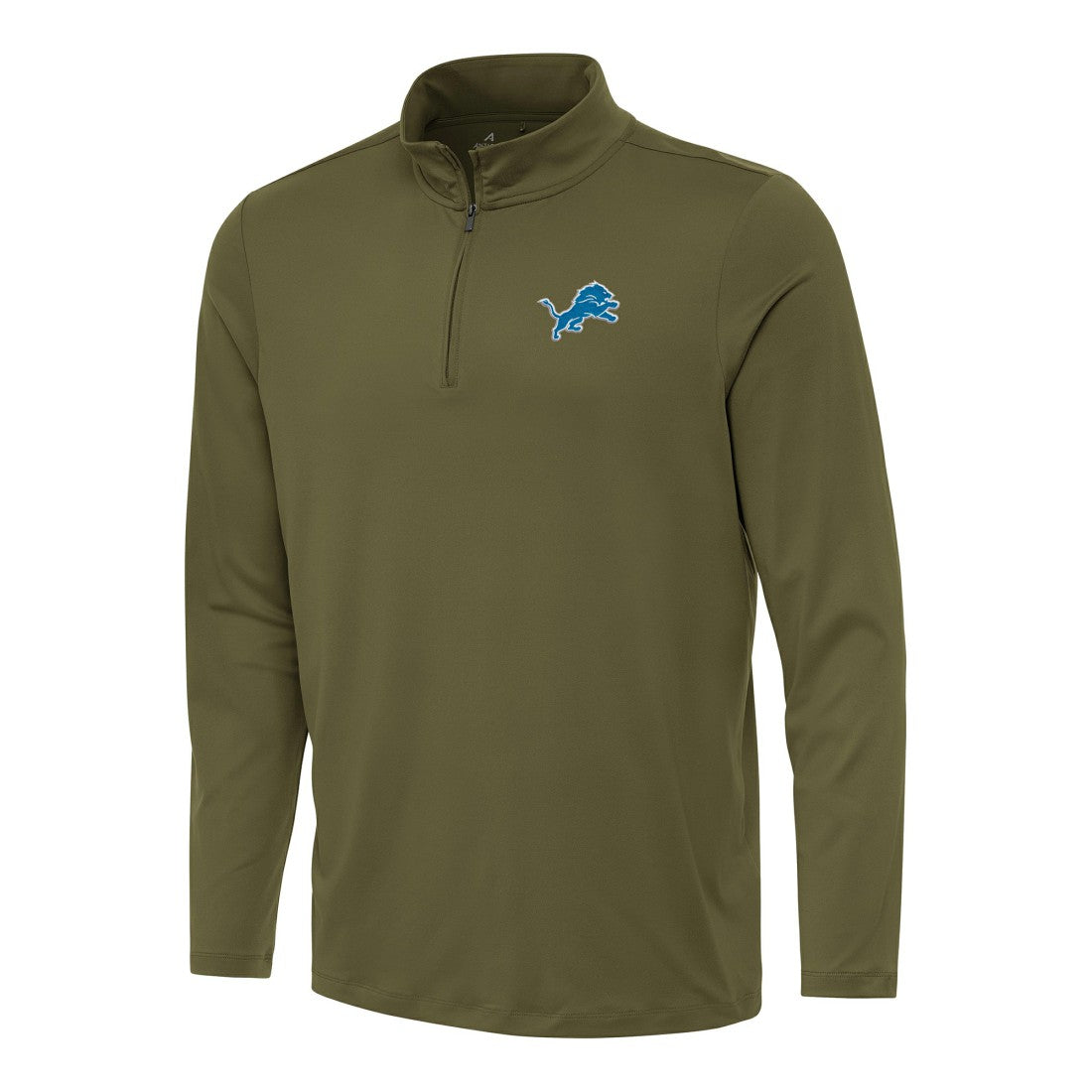 Antigua Reprocess Quarter-Zip Top - Detroit Lions