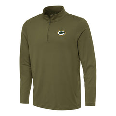 Antigua Reprocess Quarter-Zip Top - Green Bay Packers
