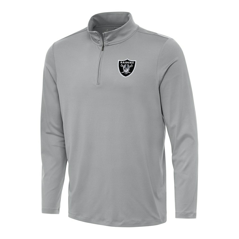 Antigua Reprocess Quarter-Zip Top - Las Vegas Raiders