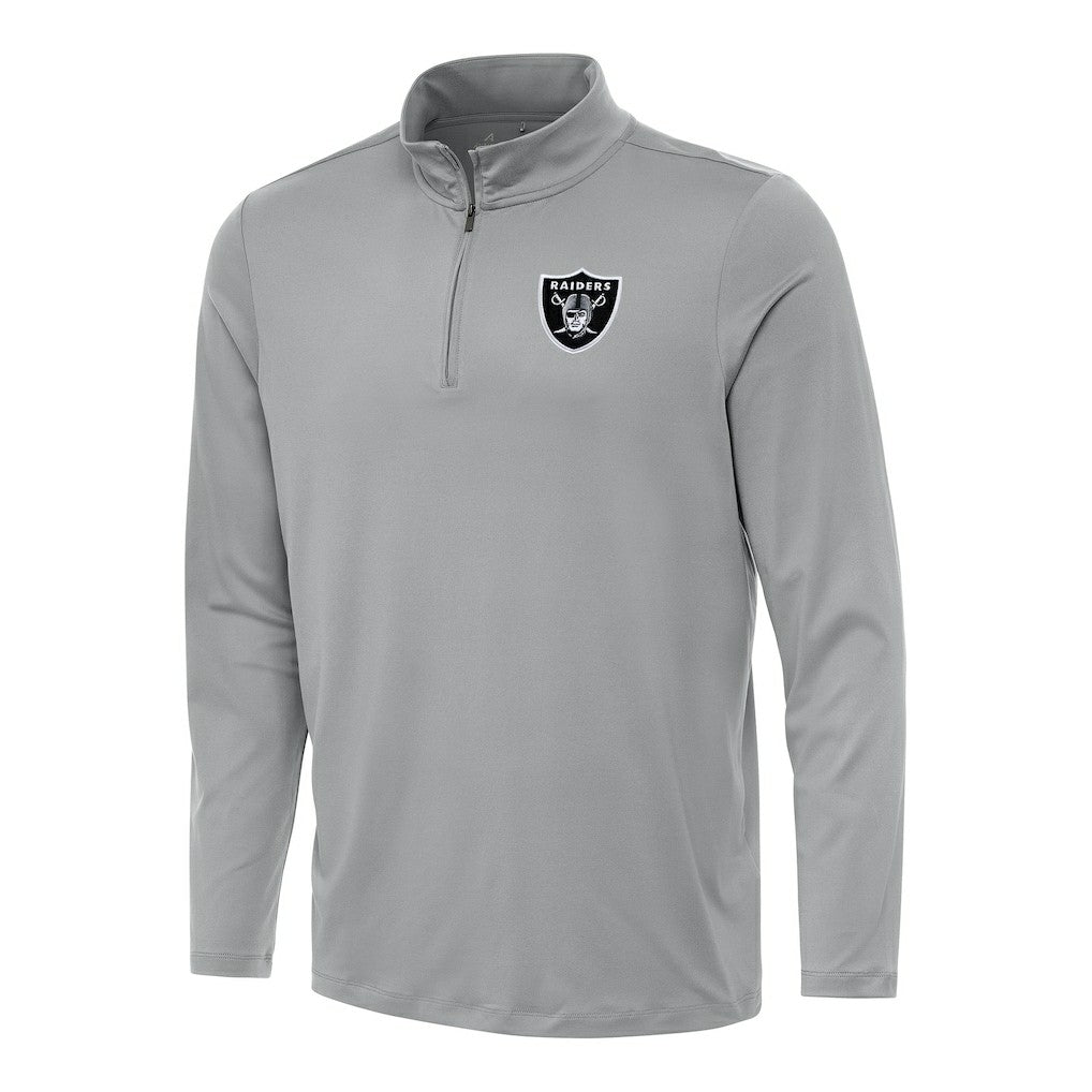 Antigua Reprocess Quarter-Zip Top - Las Vegas Raiders