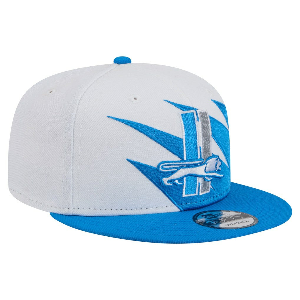 Throwback Jagged 9FiFTY Snapback Hat - Detroit Lions