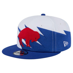 Throwback Jagged 9FiFTY Snapback Hat - Buffalo Bills