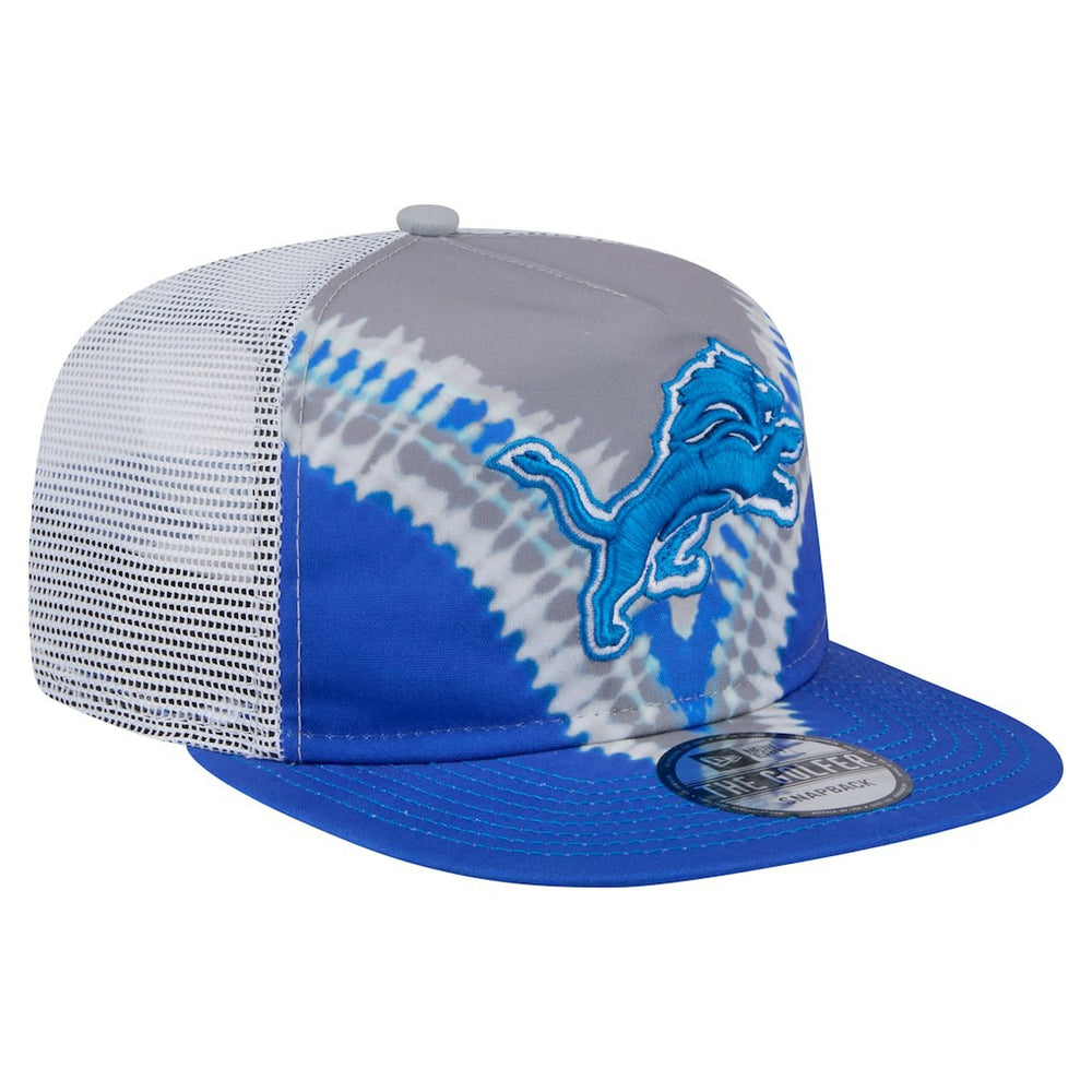 Throwback Dye Golfer Snapback Hat - Detroit Lions
