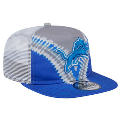 Throwback Dye Golfer Snapback Hat - Detroit Lions
