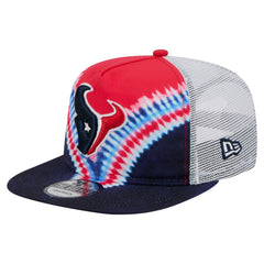 Throwback Dye Golfer Snapback Hat - Houston Texans