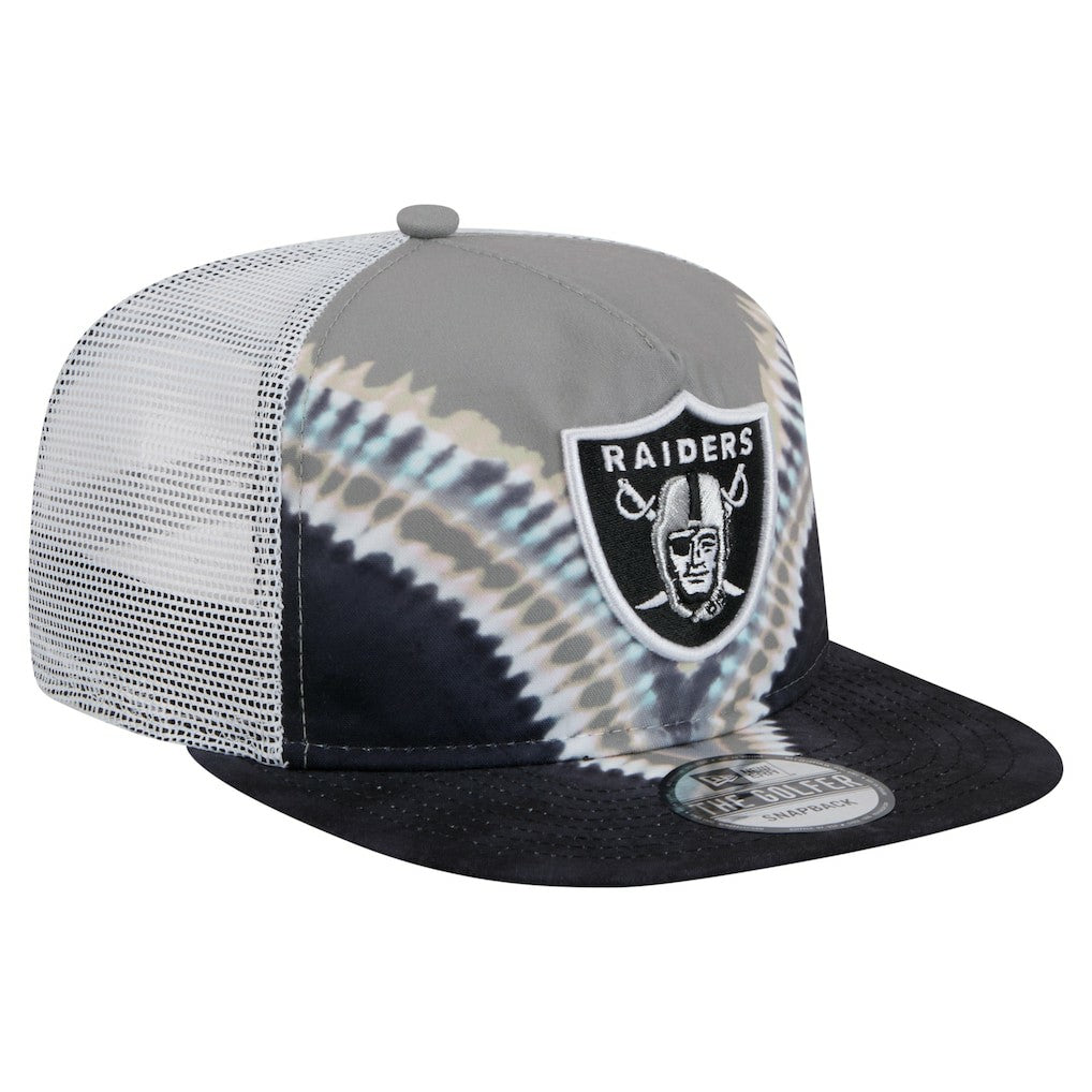 Throwback Dye Golfer Snapback Hat - Las Vegas Raiders