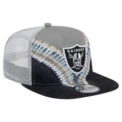 Throwback Dye Golfer Snapback Hat - Las Vegas Raiders