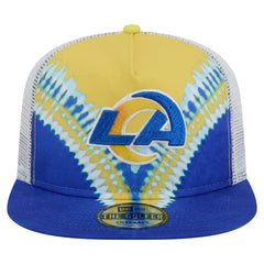 Throwback Dye Golfer Snapback Hat - Los Angeles Rams