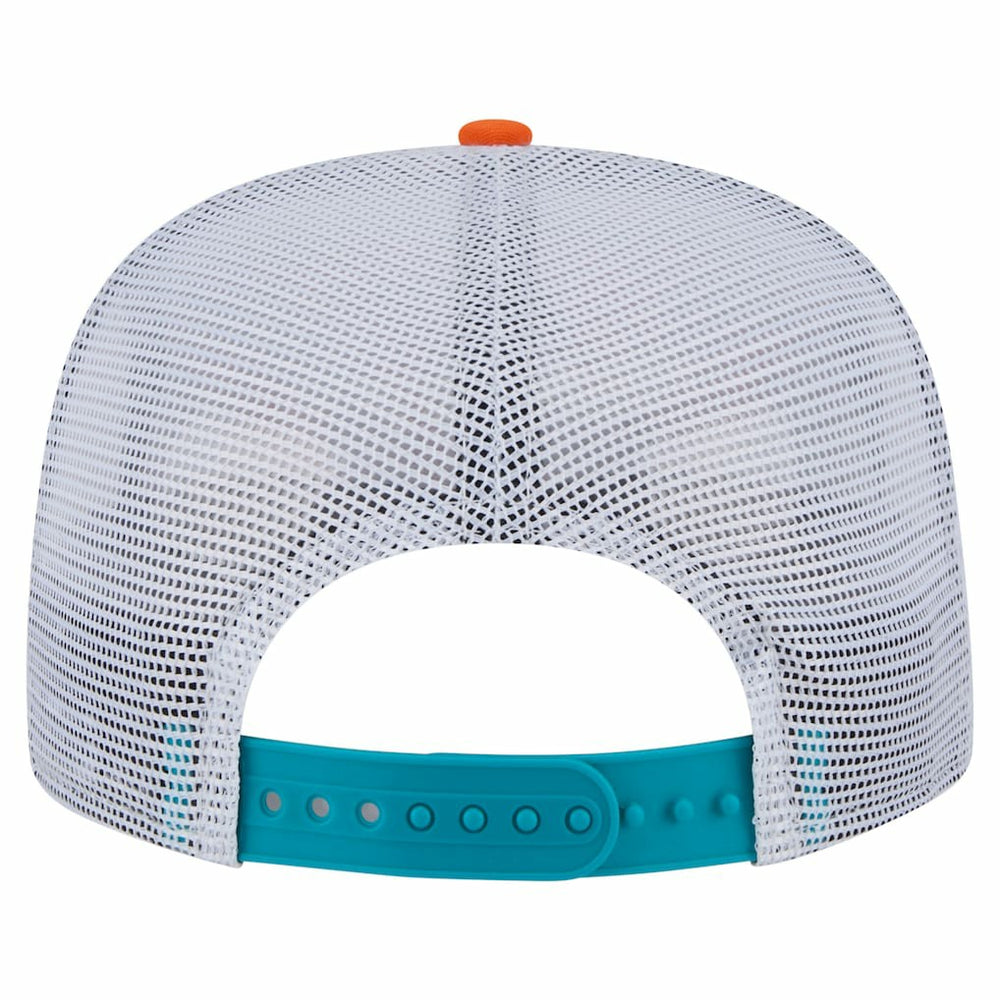 Throwback Dye Golfer Snapback Hat - Miami Dolphins