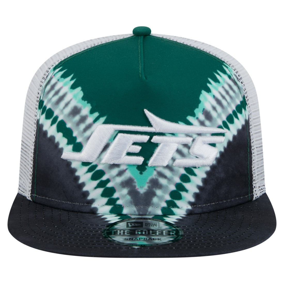 Throwback Dye Golfer Snapback Hat - New York Jets