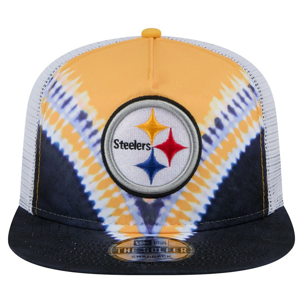Throwback Dye Golfer Snapback Hat - Pittsburgh Steelers