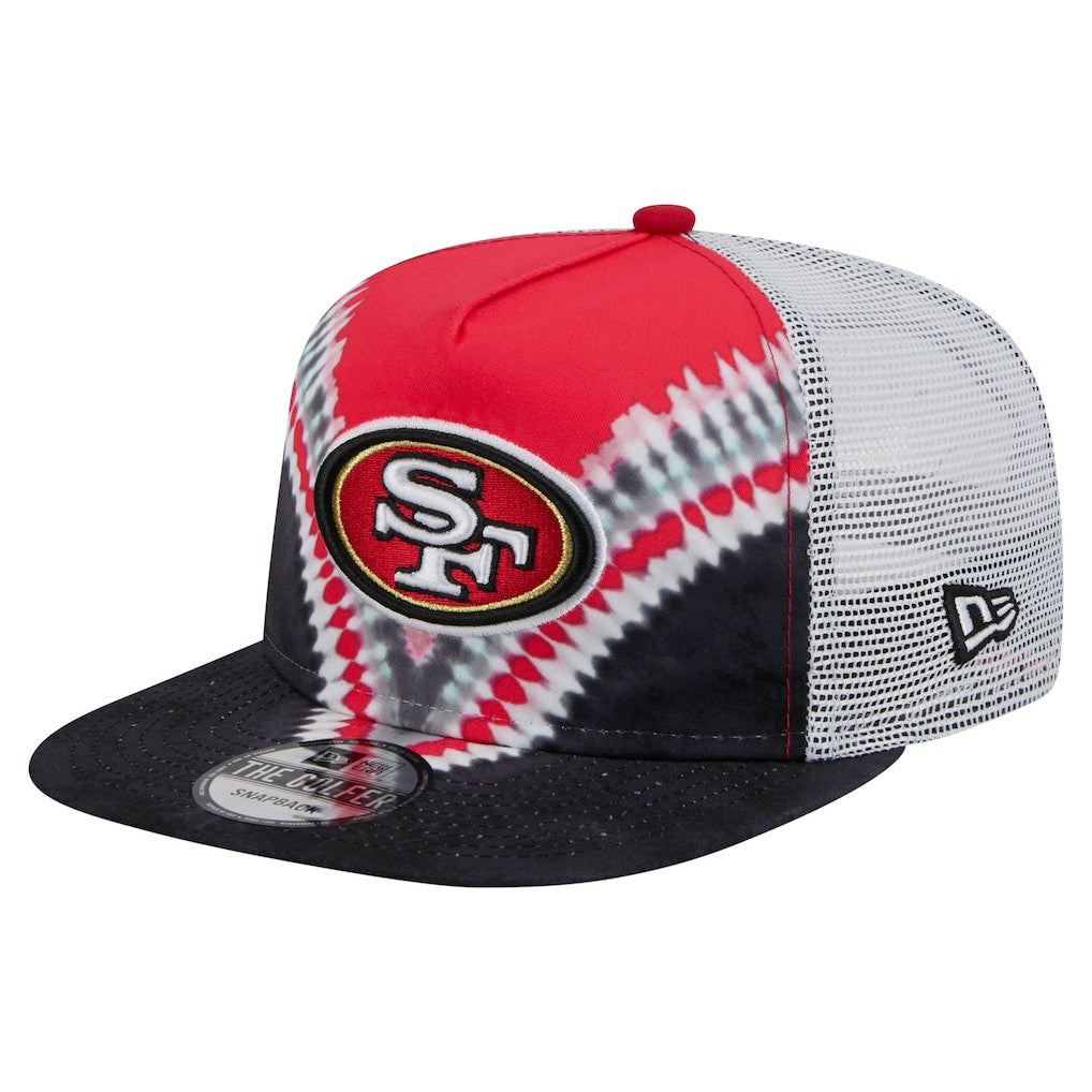 Throwback Dye Golfer Snapback Hat - San Francisco 49ers