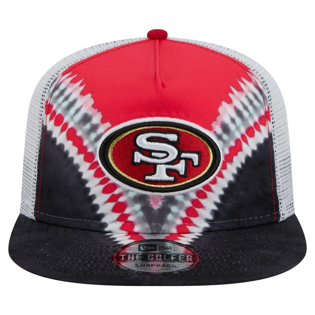 Throwback Dye Golfer Snapback Hat - San Francisco 49ers