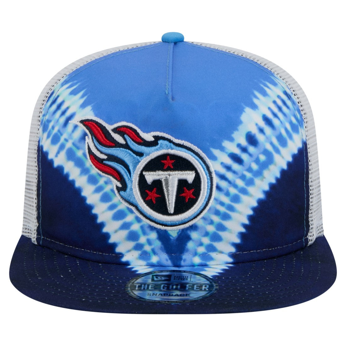 Throwback Dye Golfer Snapback Hat - Tennessee Titans