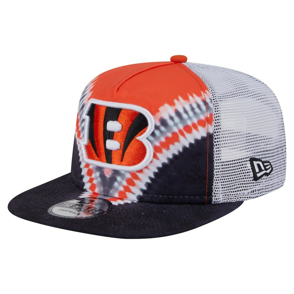 Throwback Dye Golfer Snapback Hat - Cincinnati Bengals