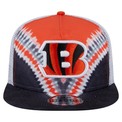 Throwback Dye Golfer Snapback Hat - Cincinnati Bengals