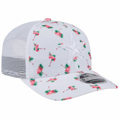 Adventure Flamingo Pattern 9SEVENTY Stretch-Snap Hat - Dallas Cowboys