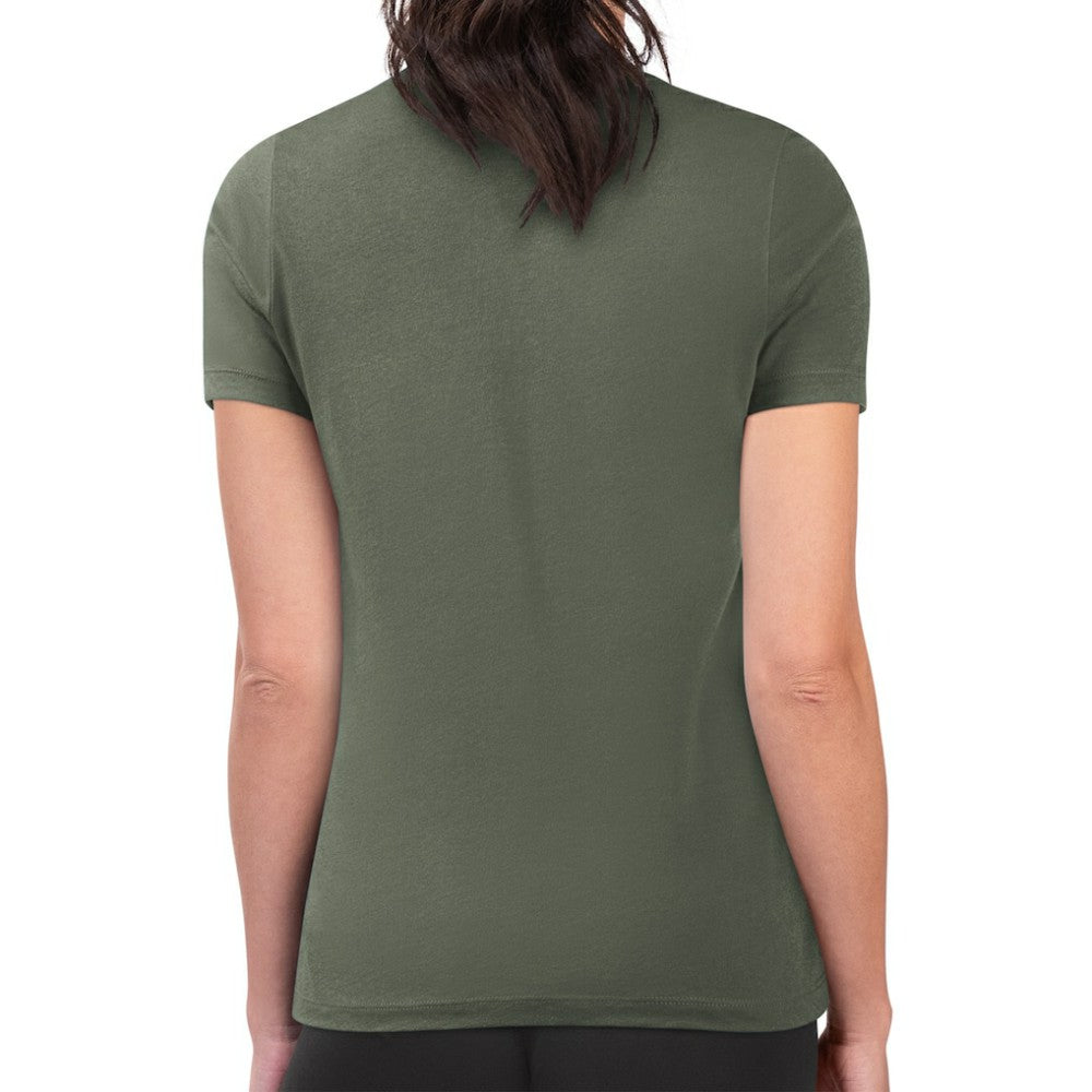 NHL Green Dallas Stars G-III 4Her by Carl Banks Women's Super-Slim Fit Lightweight Flower Logo T-Shirt