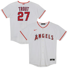 MLB Mike Trout Los Angeles Angels Nike Preschool Home Replica Player Jersey