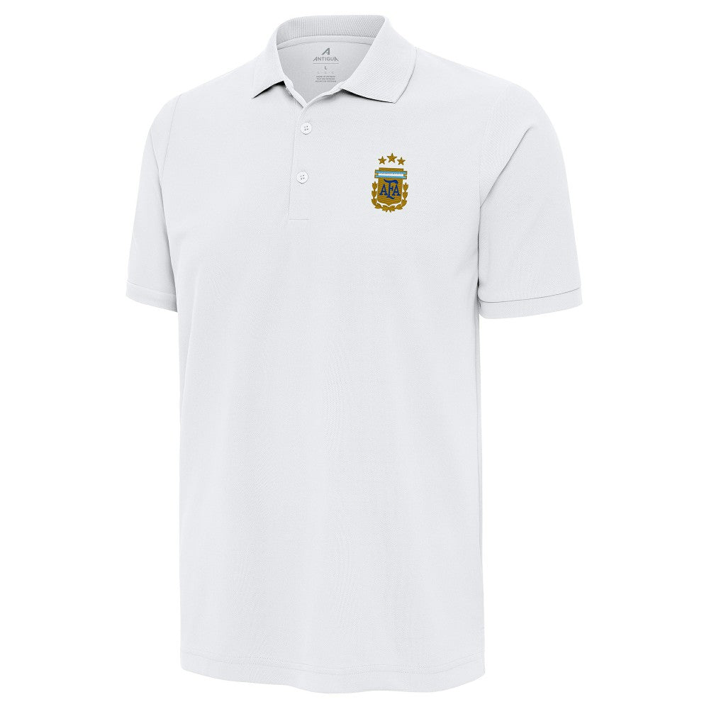 Argentina National Team Antigua Legacy Pique Polo -  White