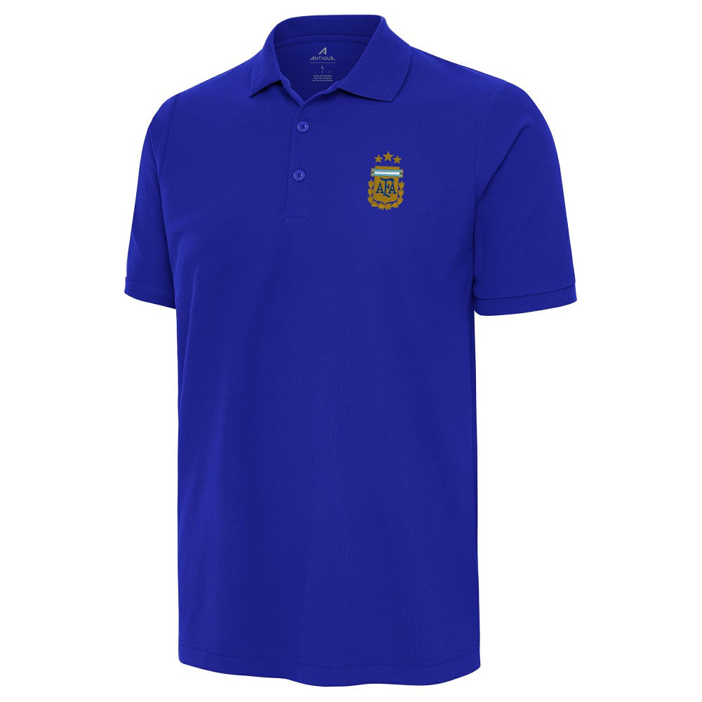 Argentina National Team Antigua Legacy Pique Polo -  Royal