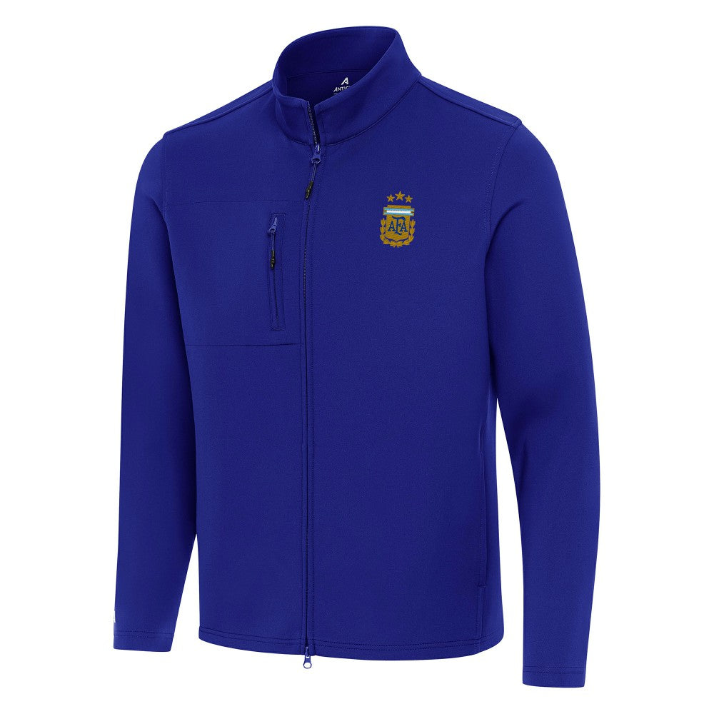 Argentina National Team Antigua Objection Full-Zip Jacket -  Royal