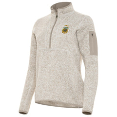Argentina National Team Antigua Women's Fortune Half-Zip Pullover Jacket -  Cream