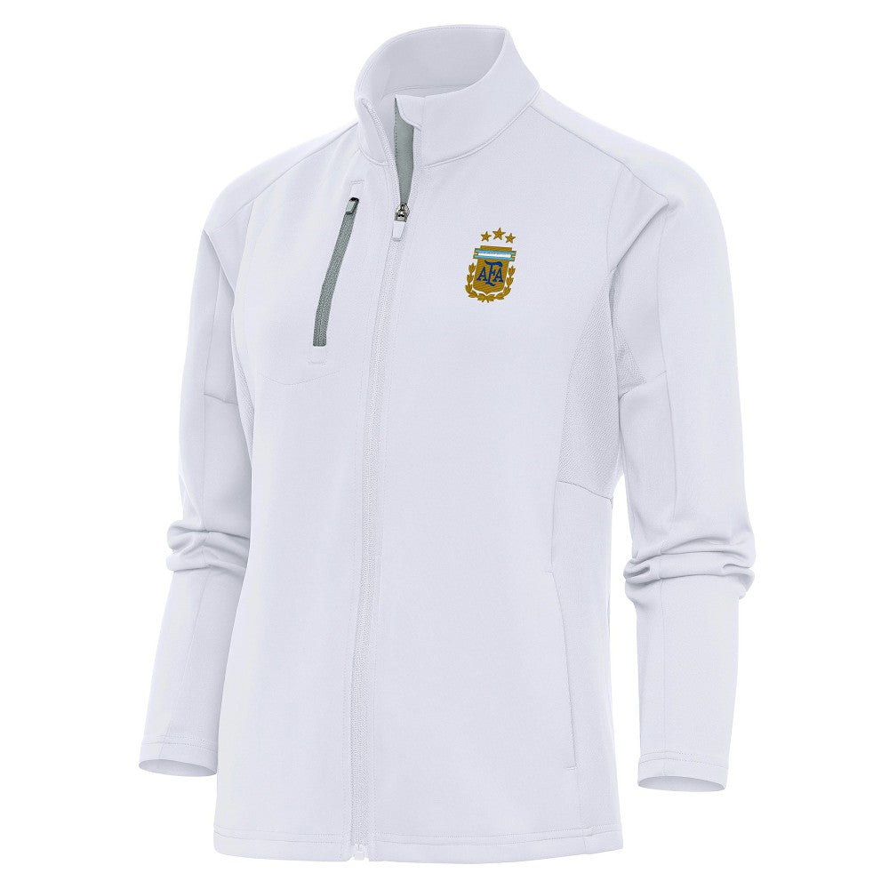 Argentina National Team Antigua Women's Generation Full-Zip Jacket -  White