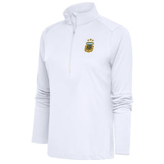Argentina National Team Antigua Women's Tribute Half-Zip Pullover Top -  White