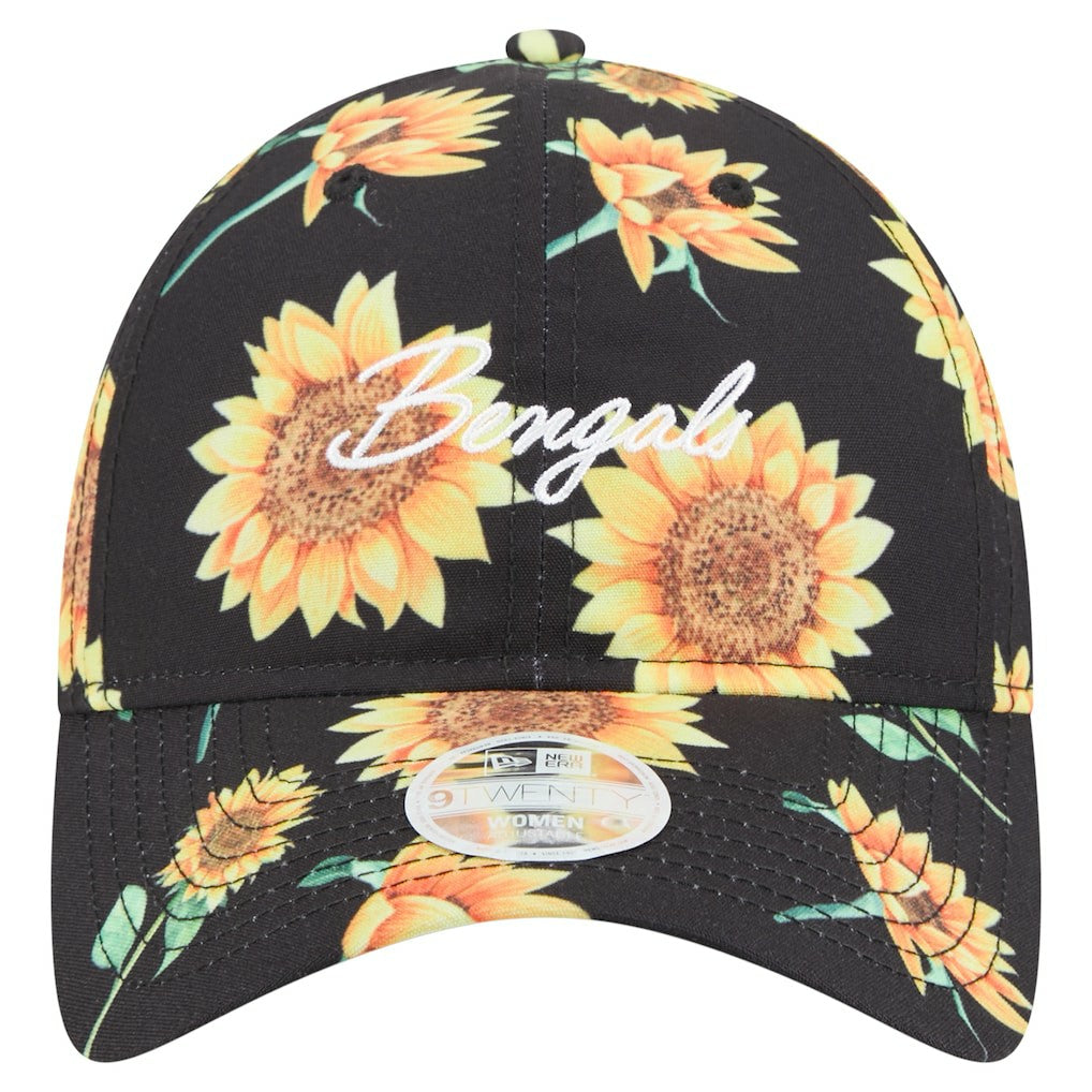 Women's Adventure Sunflower 9TWENTY Adjustable Hat - Cincinnati Bengals