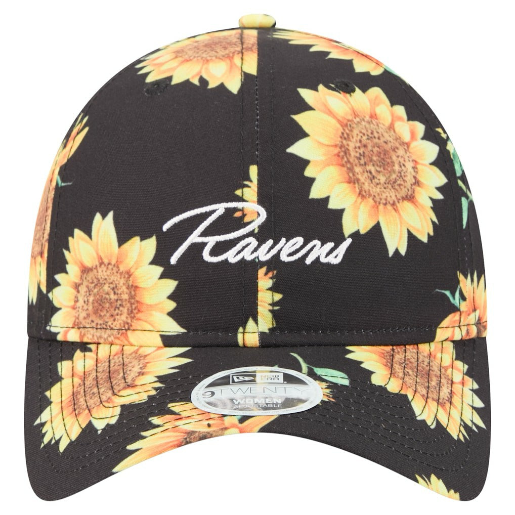 Women's Adventure Sunflower 9TWENTY Adjustable Hat - Baltimore Ravens