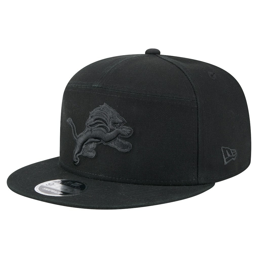 Adventure Canvas Split Panel 9FIFTY Snapback Hat - Detroit Lions
