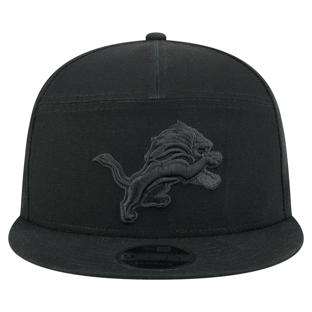 Adventure Canvas Split Panel 9FIFTY Snapback Hat - Detroit Lions