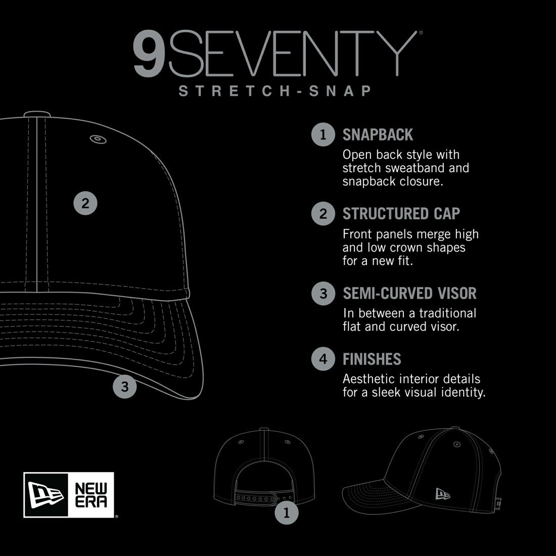 Adventure Flamingo Pattern 9SEVENTY Stretch-Snap Hat - Houston Texans