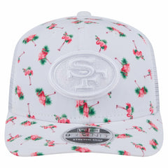 Adventure Flamingo Pattern 9SEVENTY Stretch-Snap Hat - San Francisco 49ers