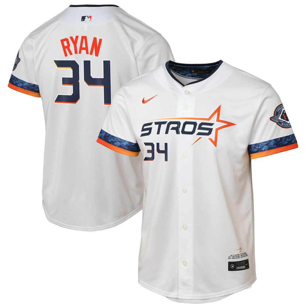 MLB Nolan Ryan Houston Astros Nike Youth 2025 City Connect Limited Player Jersey