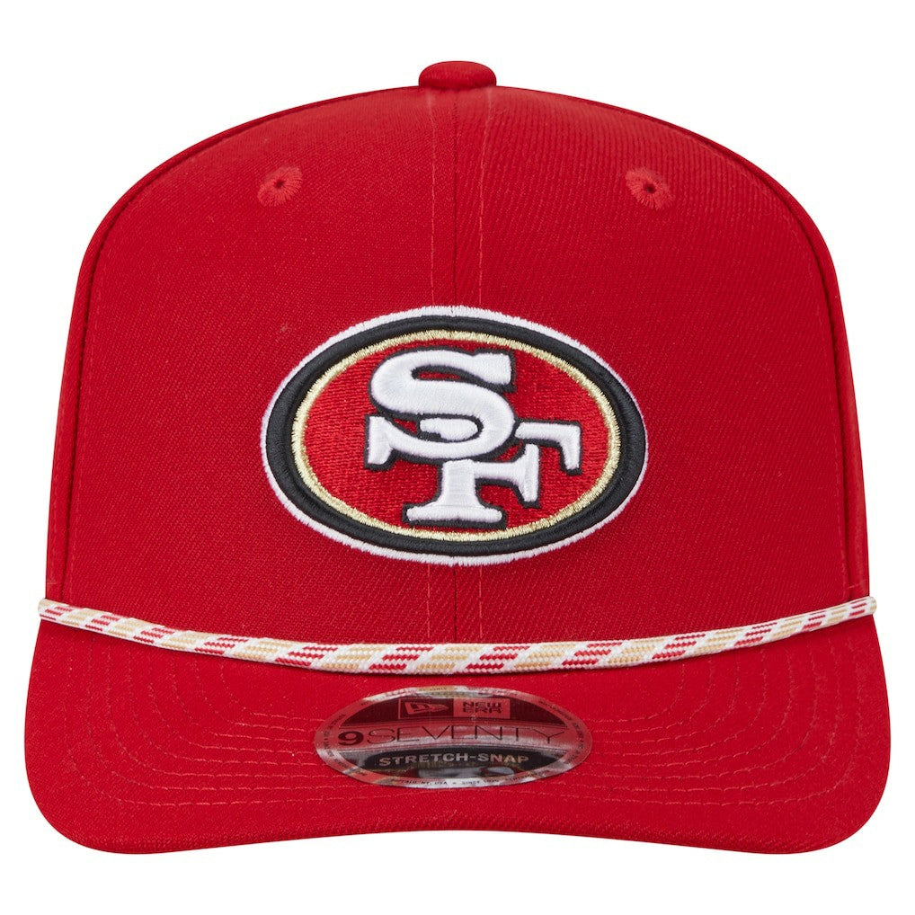Gameday Multi Rope 9SEVENTY Stretch-Snap Hat - San Francisco 49ers