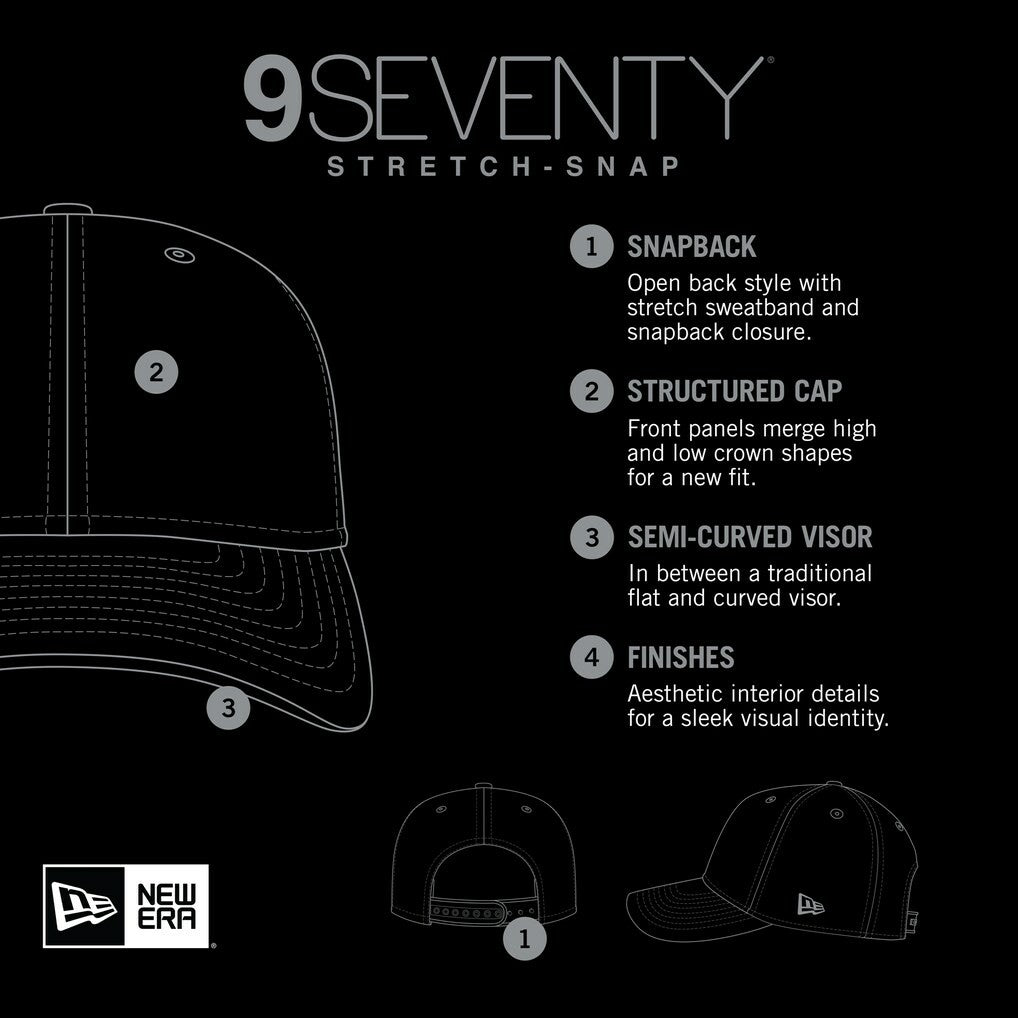 Gameday Multi Rope 9SEVENTY Stretch-Snap Hat - San Francisco 49ers