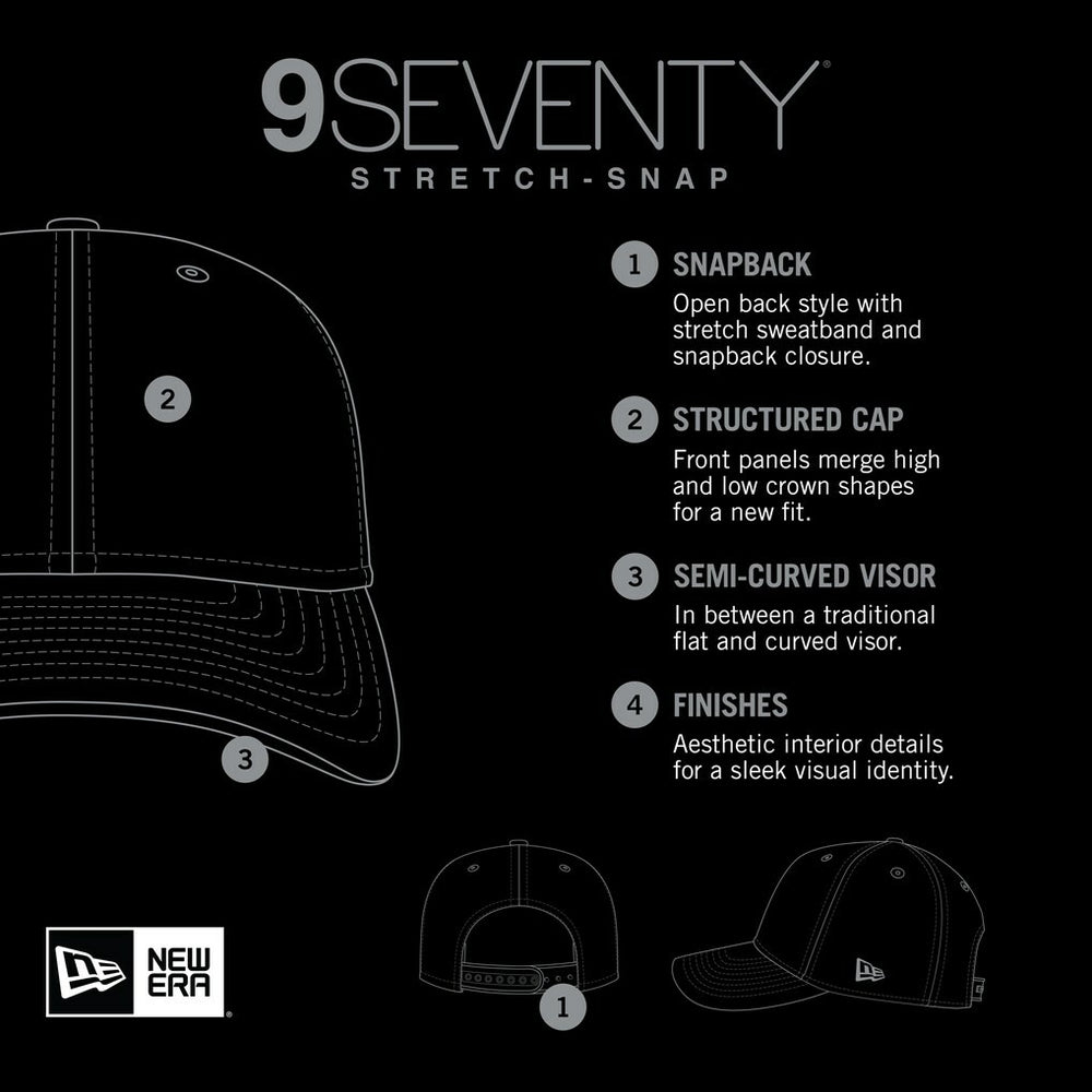 Gameday Multi Rope 9SEVENTY Stretch-Snap Hat - San Francisco 49ers