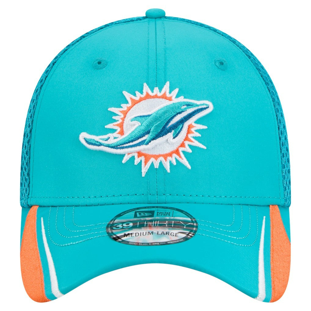 Game Day Linear 39THIRTY Flex Hat - Miami Dolphins