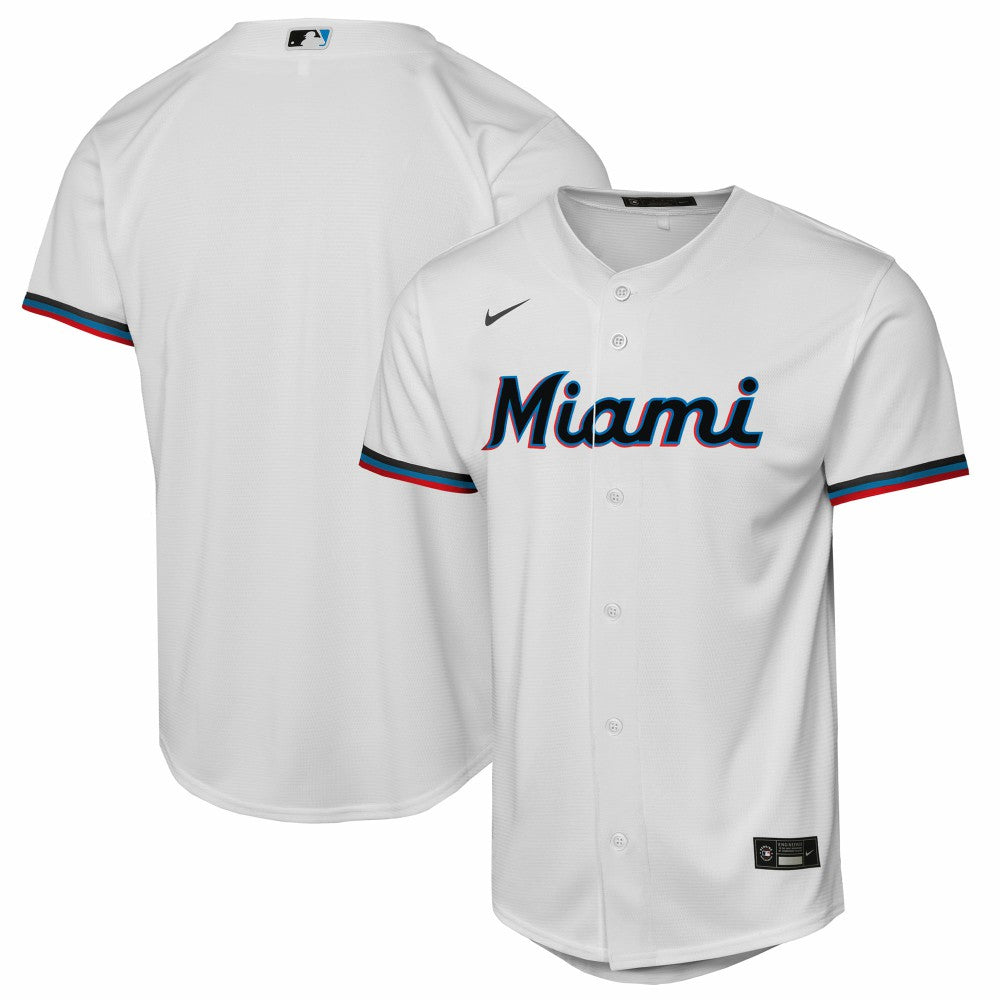 MLB Miami Marlins Nike Youth Home Replica Jersey
