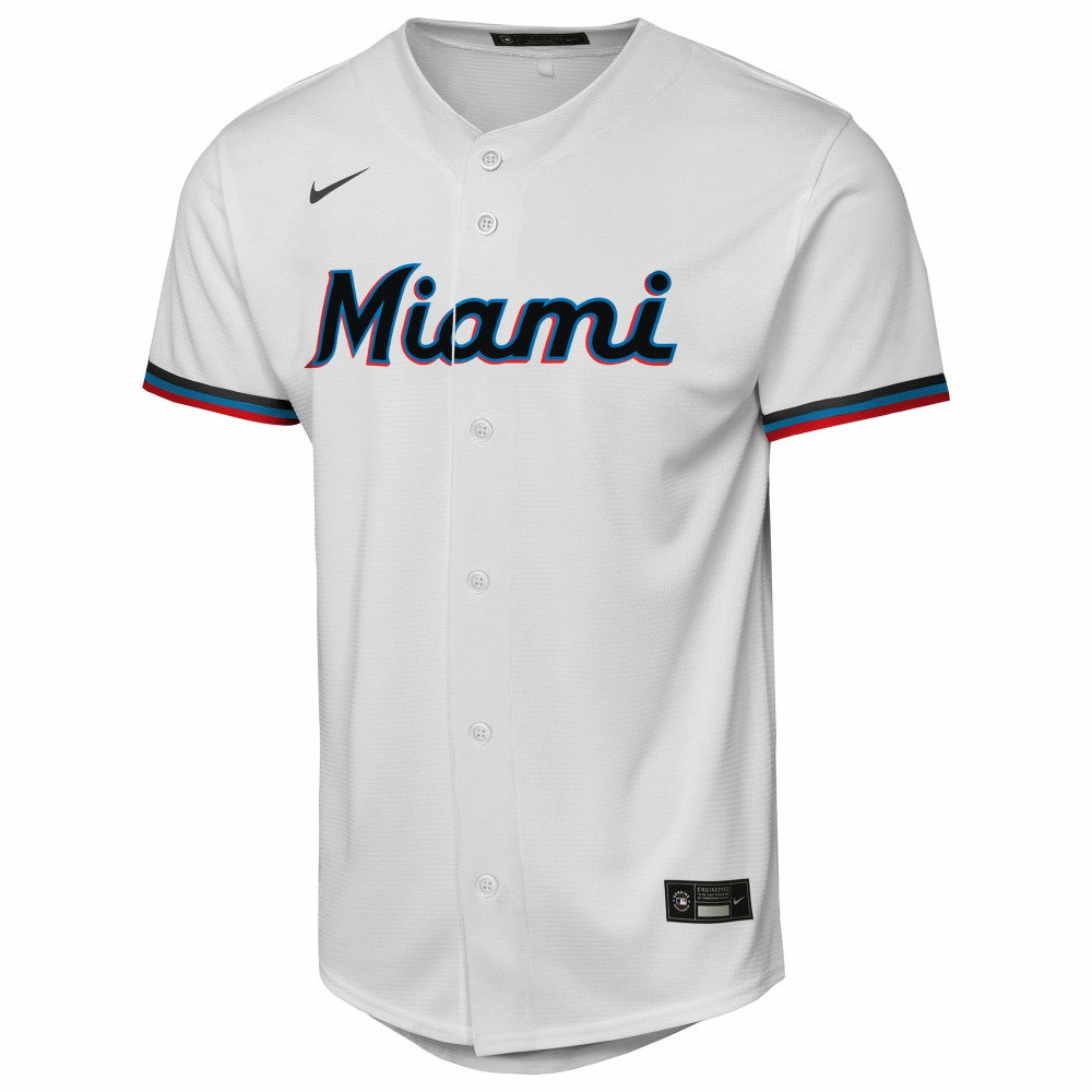 MLB Miami Marlins Nike Youth Home Replica Jersey