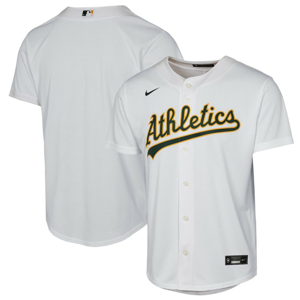 MLB Athletics Nike Youth Home Replica Jersey