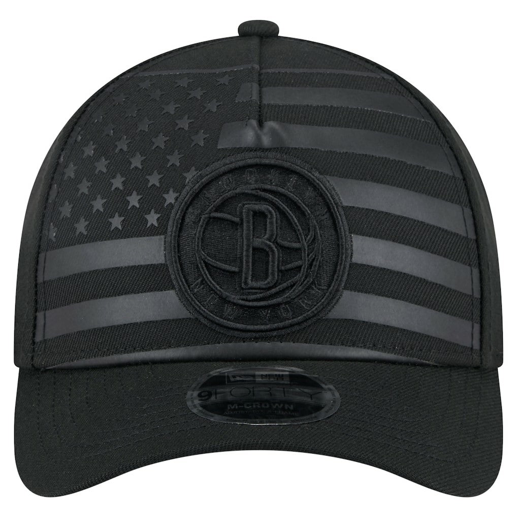 NBA Brooklyn Nets Game Day Flag A-Frame 9FORTY Adjustable Hat
