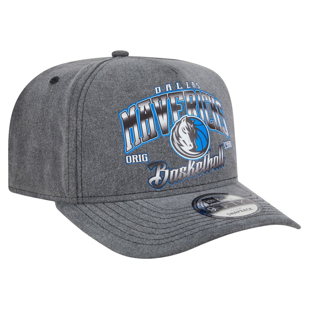 NBA Dallas Mavericks Throwback Washed Pre-Curved 9FIFTY Snapback Hat sale